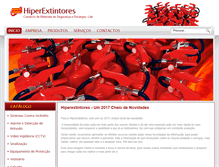 Tablet Screenshot of hiperextintores.com